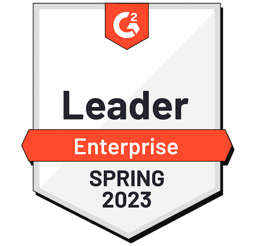 G2 badge awarded to Coda for High Performer, Enterprise, Summer 2022