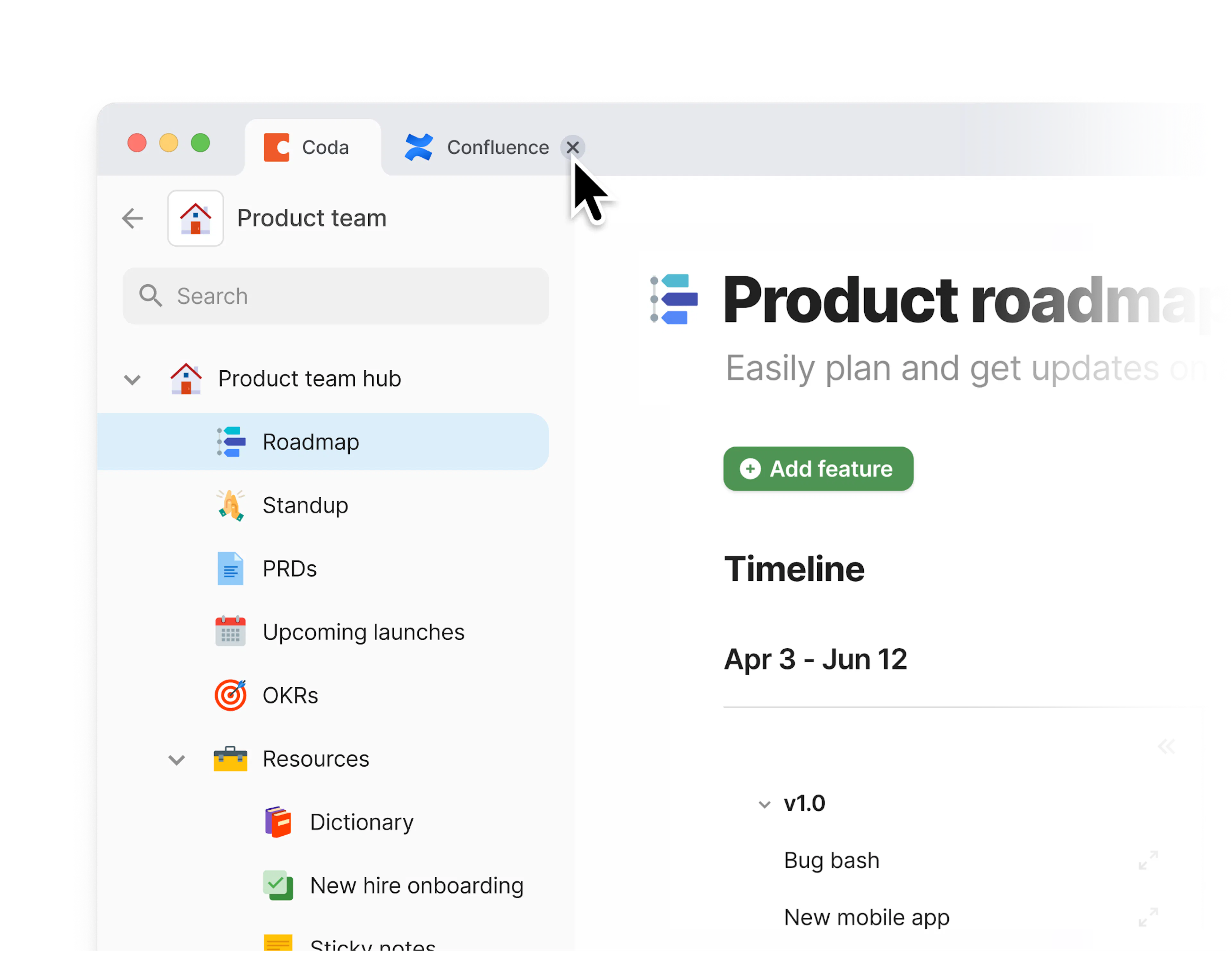 Compare Coda to Confluence—why your team deserves more than a wiki - Coda