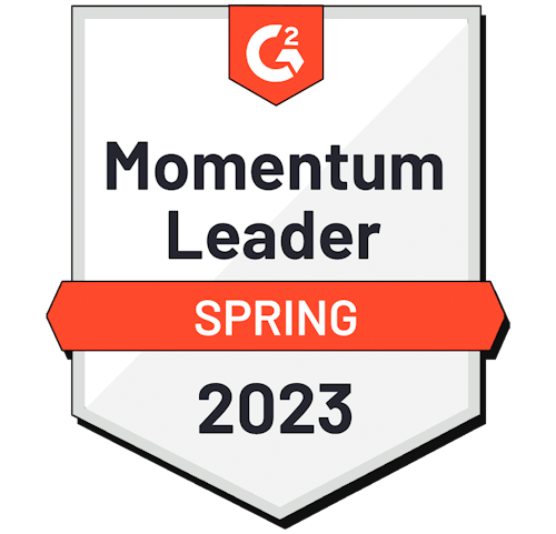 G2 badge awarded to Coda for Momentum Leader, Summer 2022